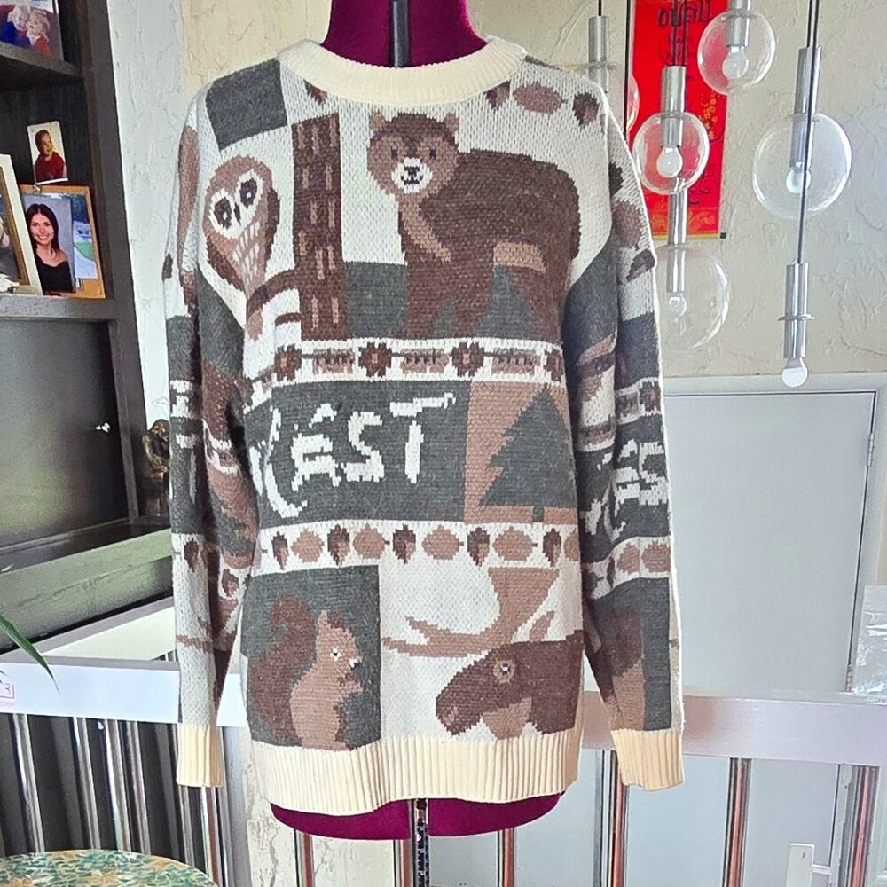 Adam Freak Animal Sweater